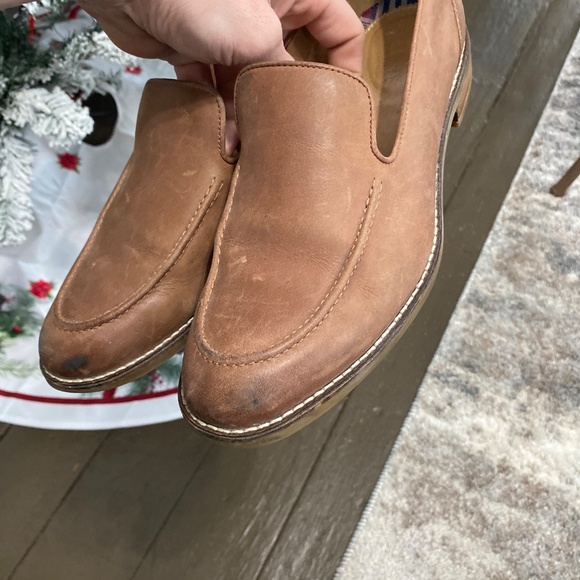 Sperry top-sider womens loafers boat shoes slip on size 9.5 brown leather - Picture 5 of 9